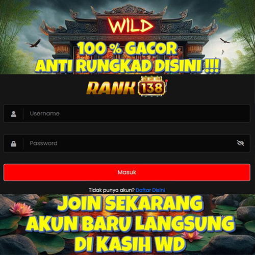 RANK138: Link Slot Gacor Maxwin 777 Gampang Menang Situs Slot88 RTP Tertinggi 